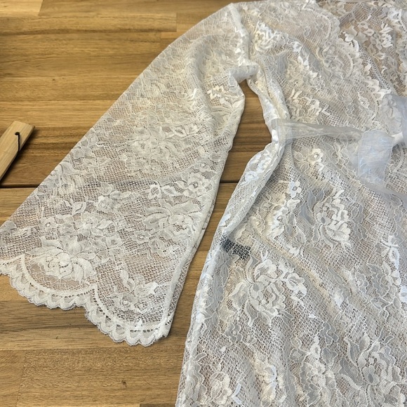 İCOLLECTION ⭐️  sheer lace robe - Picture 4 of 8